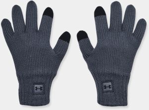 Šedé športové rukavice Under Armour UA Halftime Wool