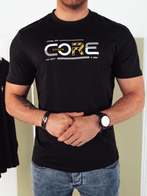 Men's T-shirt with black Dstreet print