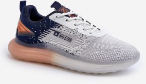 Men's sports shoes HI-POLY SYSTEM Big Star Navy Blue