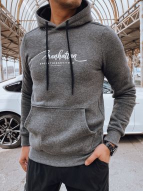 Dstreet anthracite men's hoodie