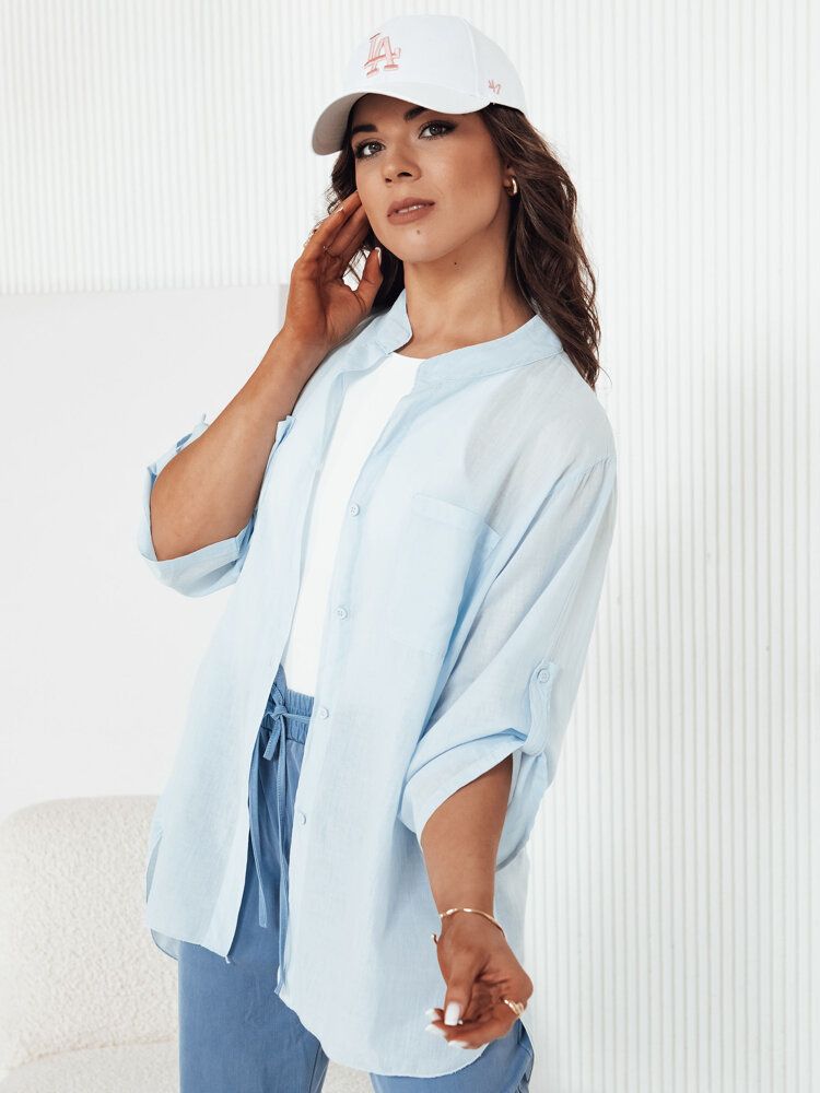 GOLANS women's shirt blue Dstreet