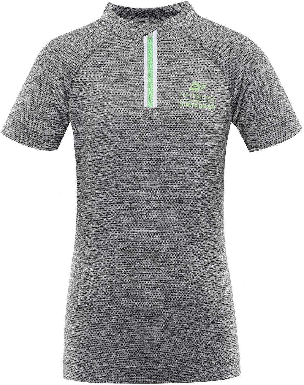 Children's quick-drying cycling T-shirt ALPINE PRO LATTERO smoked pearl