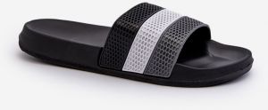 Classic Black Sylri Men's Strap Slippers