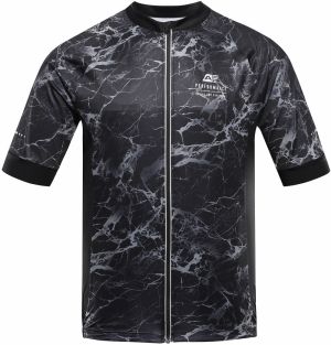 Men's cycling jersey ALPINE PRO SAGEN frost gray variant pb