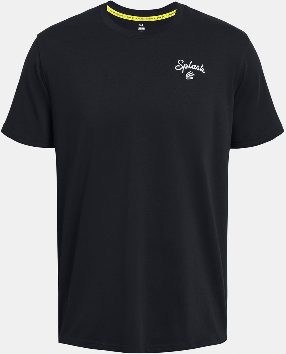 Čierne tričko Under Armour Curry Emb Splash Tee