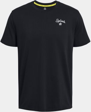 Čierne tričko Under Armour Curry Emb Splash Tee