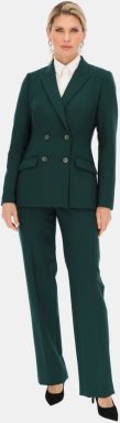 Potis & Verso Woman's Trousers Mavi