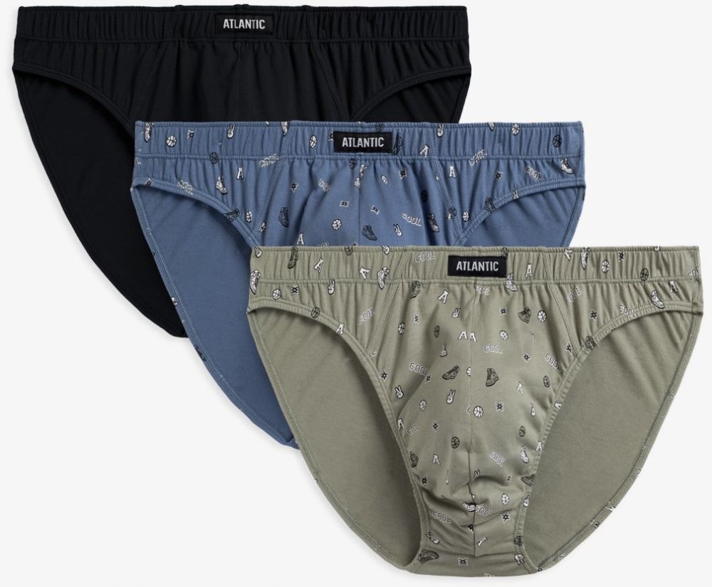 Men's briefs ATLANTIC 3Pack - multicolor