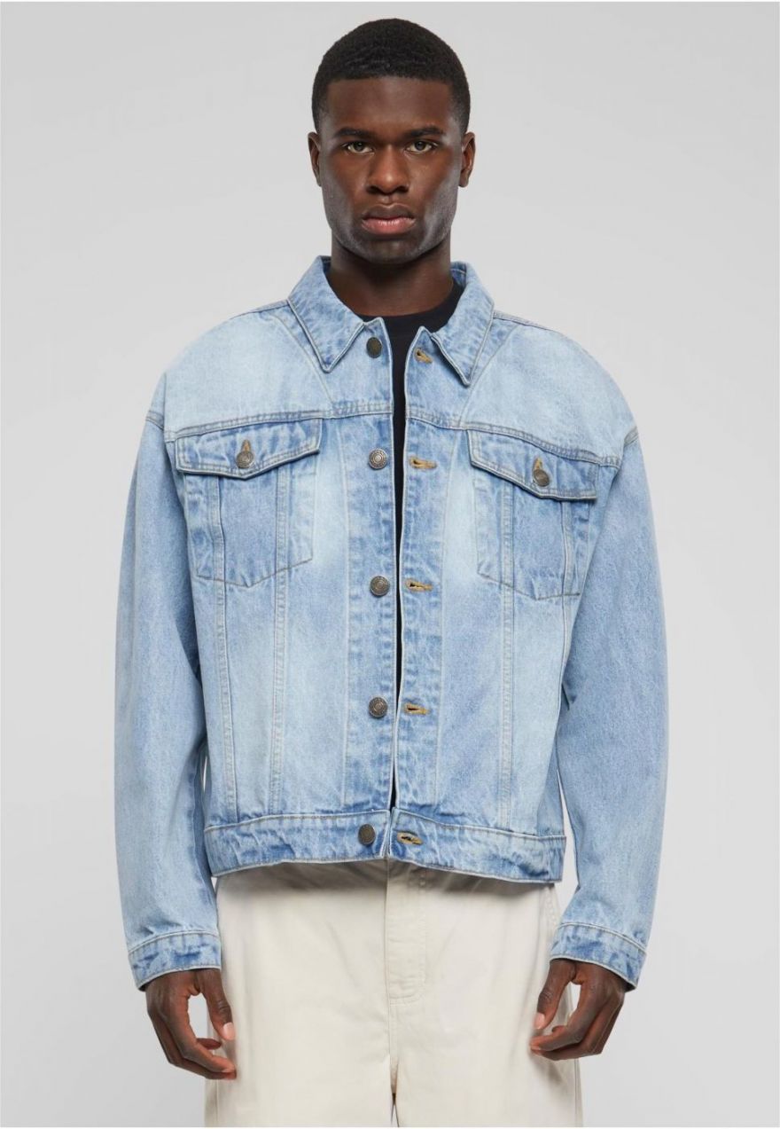 Men's Heavy Ounce Boxy Jacket - Light Blue