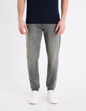 Šedé pánské slim fit džíny Celio Foslim