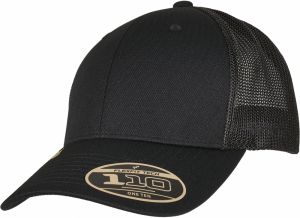 110 Recycled Alpha Shape Trucker Black