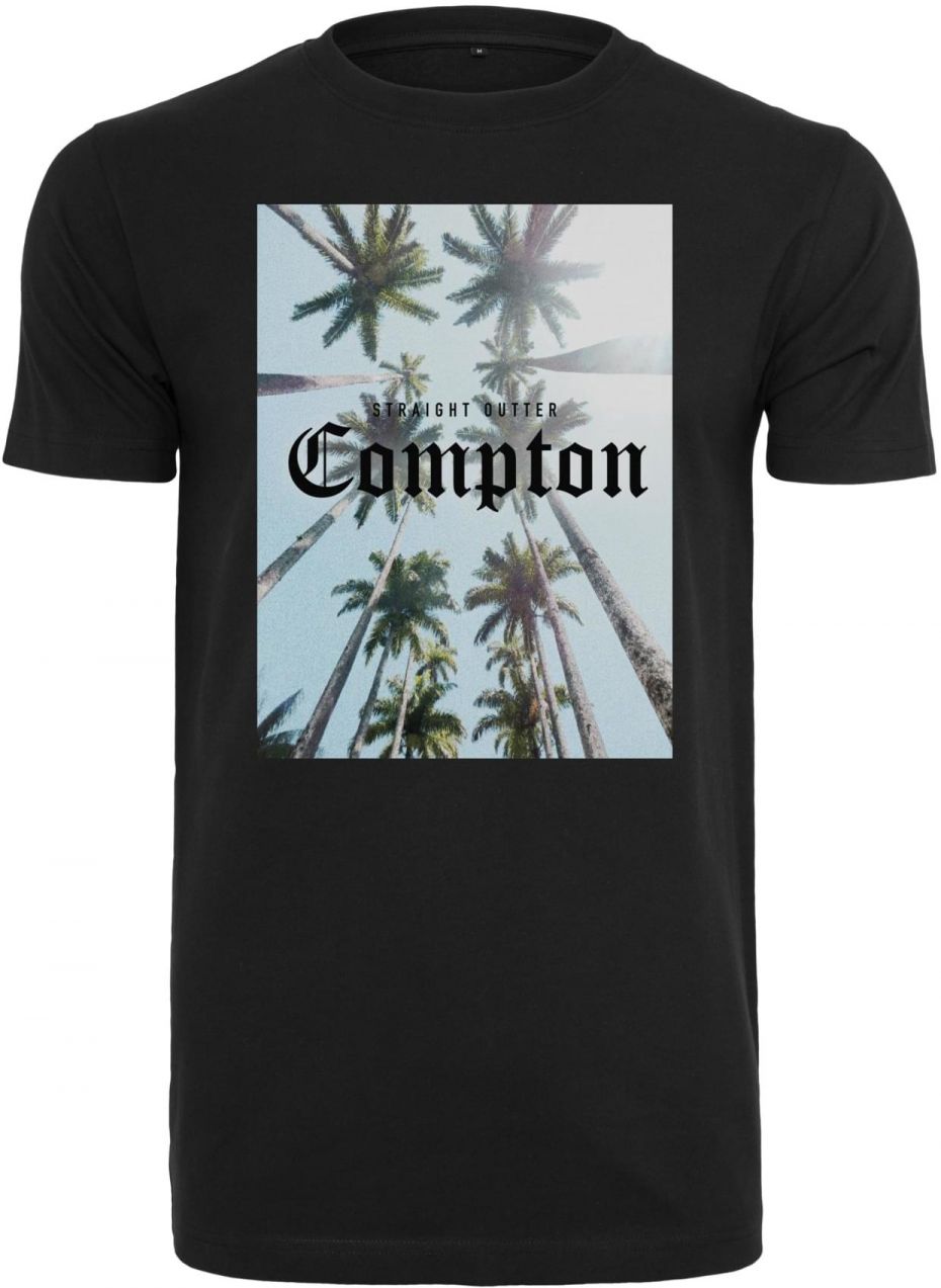 Black Compton Palms T-Shirt