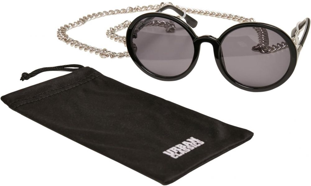 Cannes sunglasses with chain black