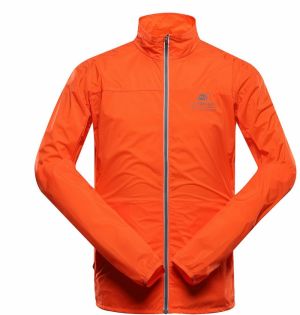 Alpine Pro Oranžová pánska bunda s impregnáciou ALPINE PRE Spin
