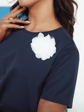 Women's T-shirt BINDA dark blue Dstreet