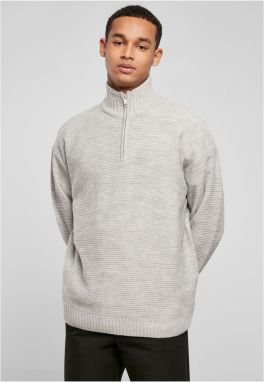 Troyer knit fabric light grey