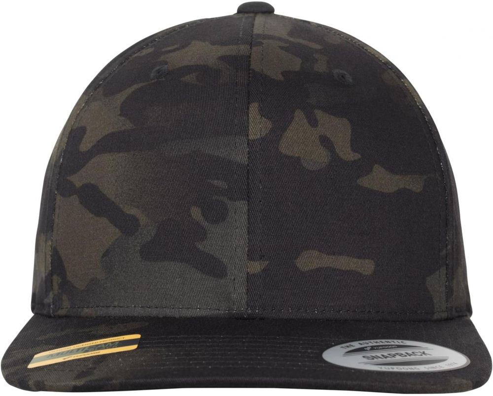 Classic Black Multicam Snapback Multicam®