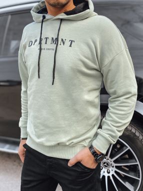 Men's sweatshirt with olive print Dstreet