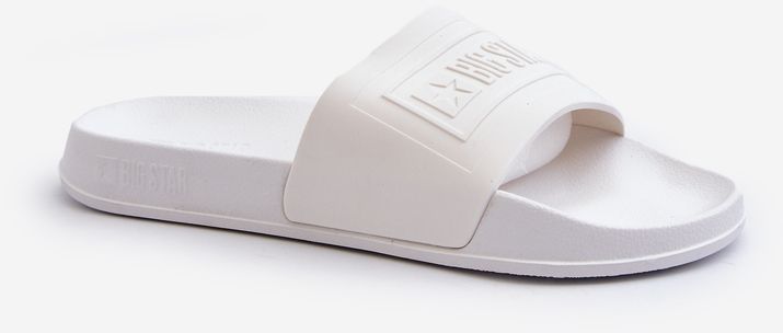 Men's Slippers Big Star White