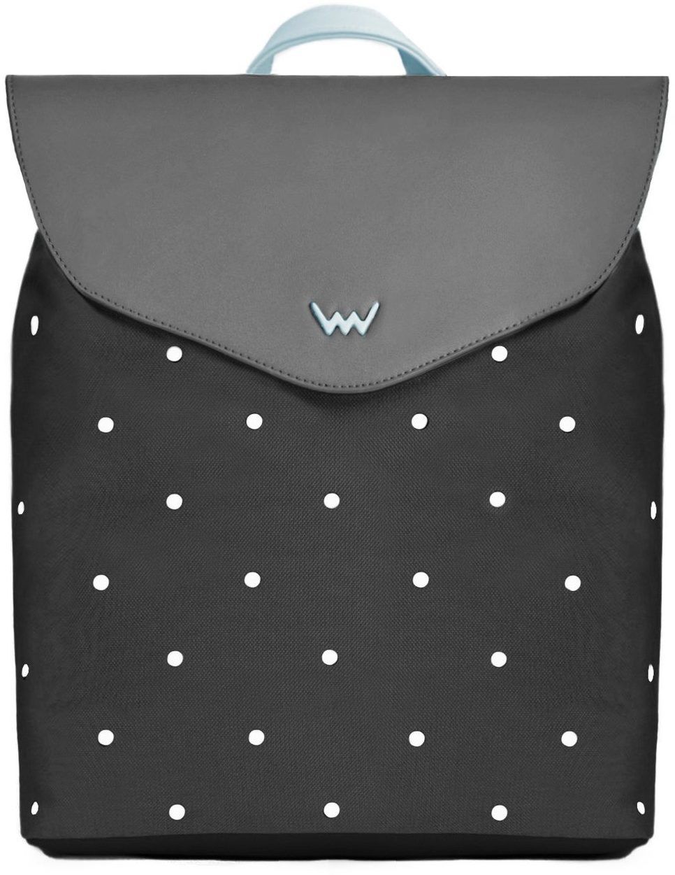 Vuch Sivý dámsky batoh Joanna Dotty Dark Grey