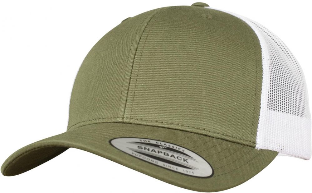 Retro Trucker 2-Tone buck/White