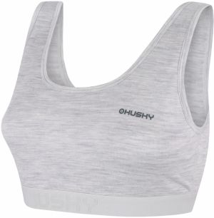 Merino thermal underwear Bra HUSKY Mebra L light grey