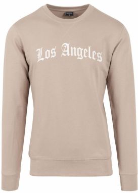 Los Angeles wording Crewneck darksand