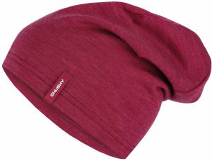 HUSKY Merhat merino beanie faded burgundy