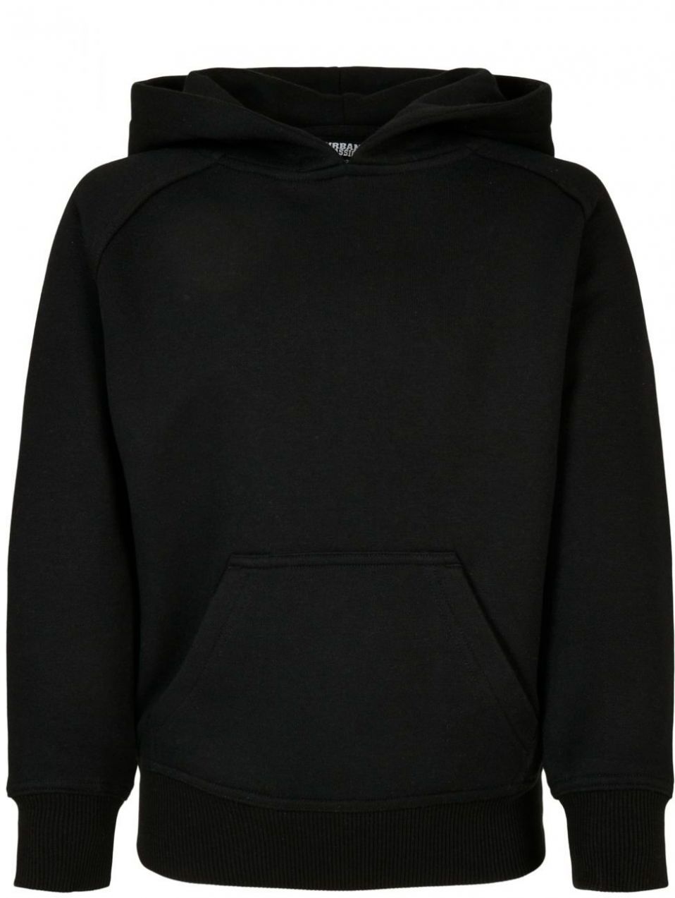 Boys Blank Hoody Black
