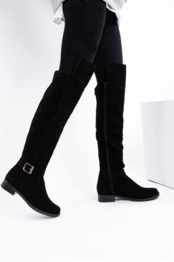 Čierne dámske čižmy Fox Shoes