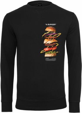 Burger Crewneck Black