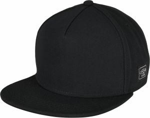 C&S Plain Snapback Cap Black