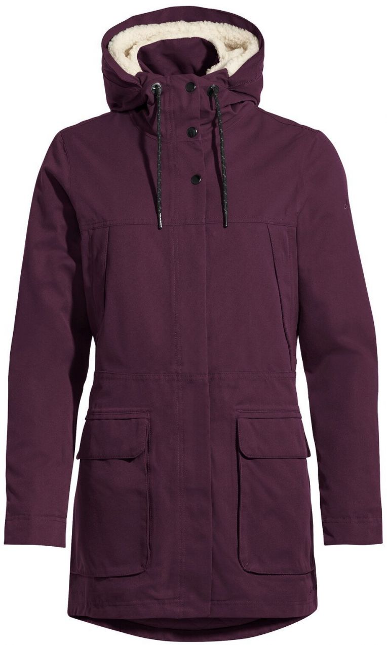 Women's jacket VAUDE Manukau Parka II W's Cassis, 38