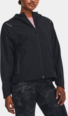 Čierna dámska športová bunda Under Armour Unstoppable Hooded Jacket
