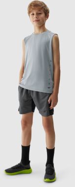 4F Boys' Sports Quick-Drying Shorts - Black