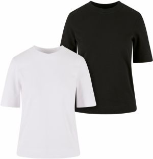 Women's T-Shirt Classy Tee 2 Pack white+black