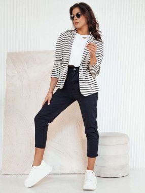 Women's trousers MAFRA navy blue Dstreet