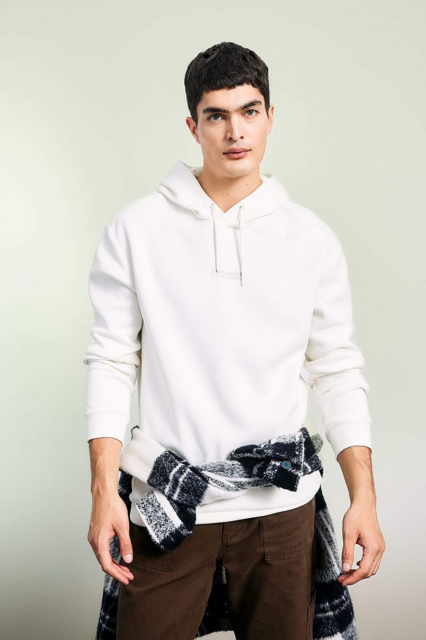DEFACTO Relax Fit Long Sleeve Sweatshirt