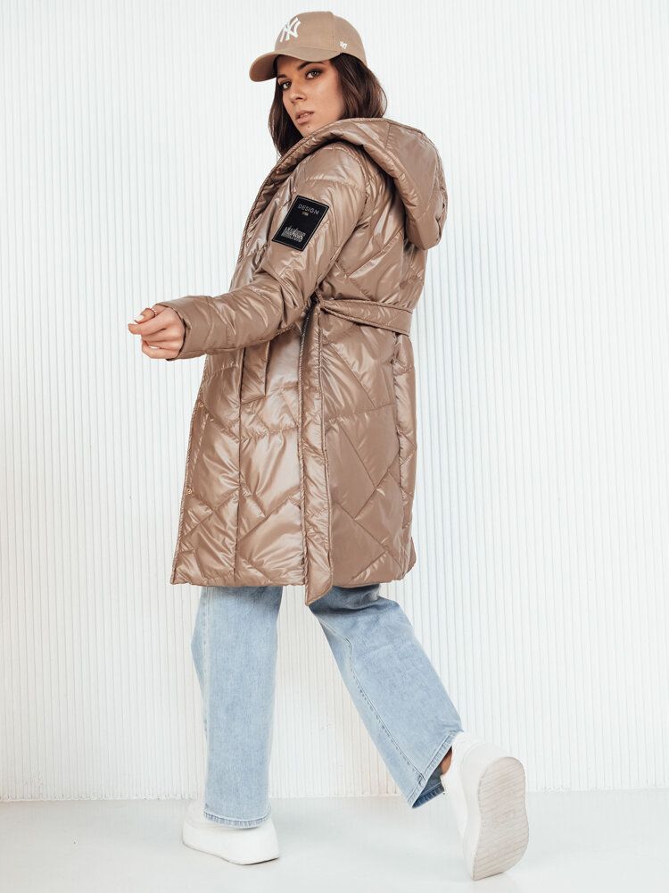 Women's winter coat PAUL camel Dstreet