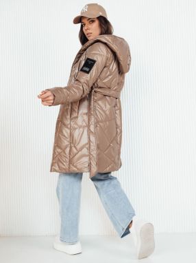 Women's winter coat PAUL camel Dstreet