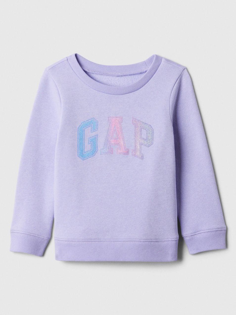 Fialová dievčenská mikina s logom GAP