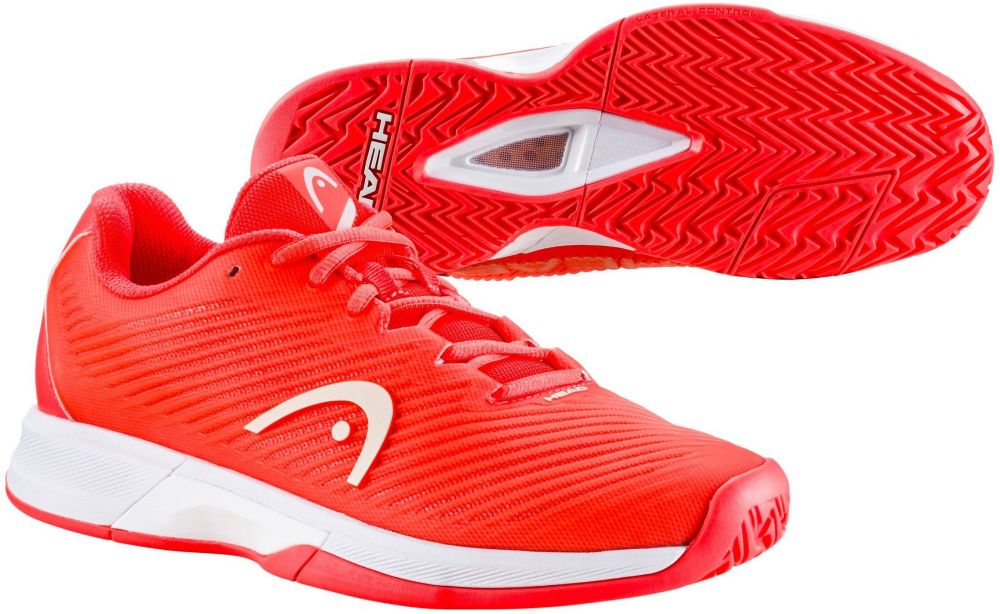Head Revolt Pro 4.0 AC Coral/White EUR 37 Women's Tennis Shoes