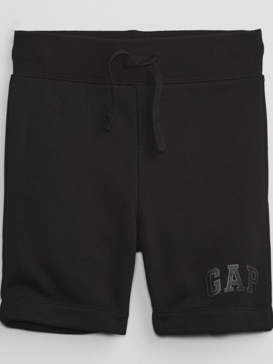 Čierne chlapčenské teplákové kraťasy GAP