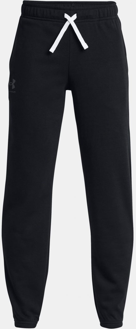 Čierne tepláky Under Armour UA Boys Rival Terry Joggers