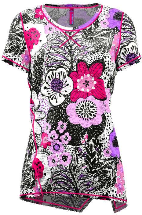 Crazy Idea Aloha Doodles Women's T-Shirt