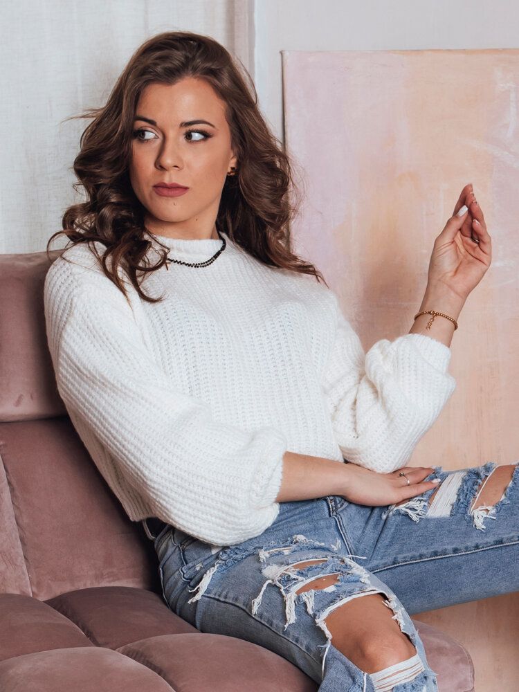 BILLIS ecru ladies sweater Dstreet