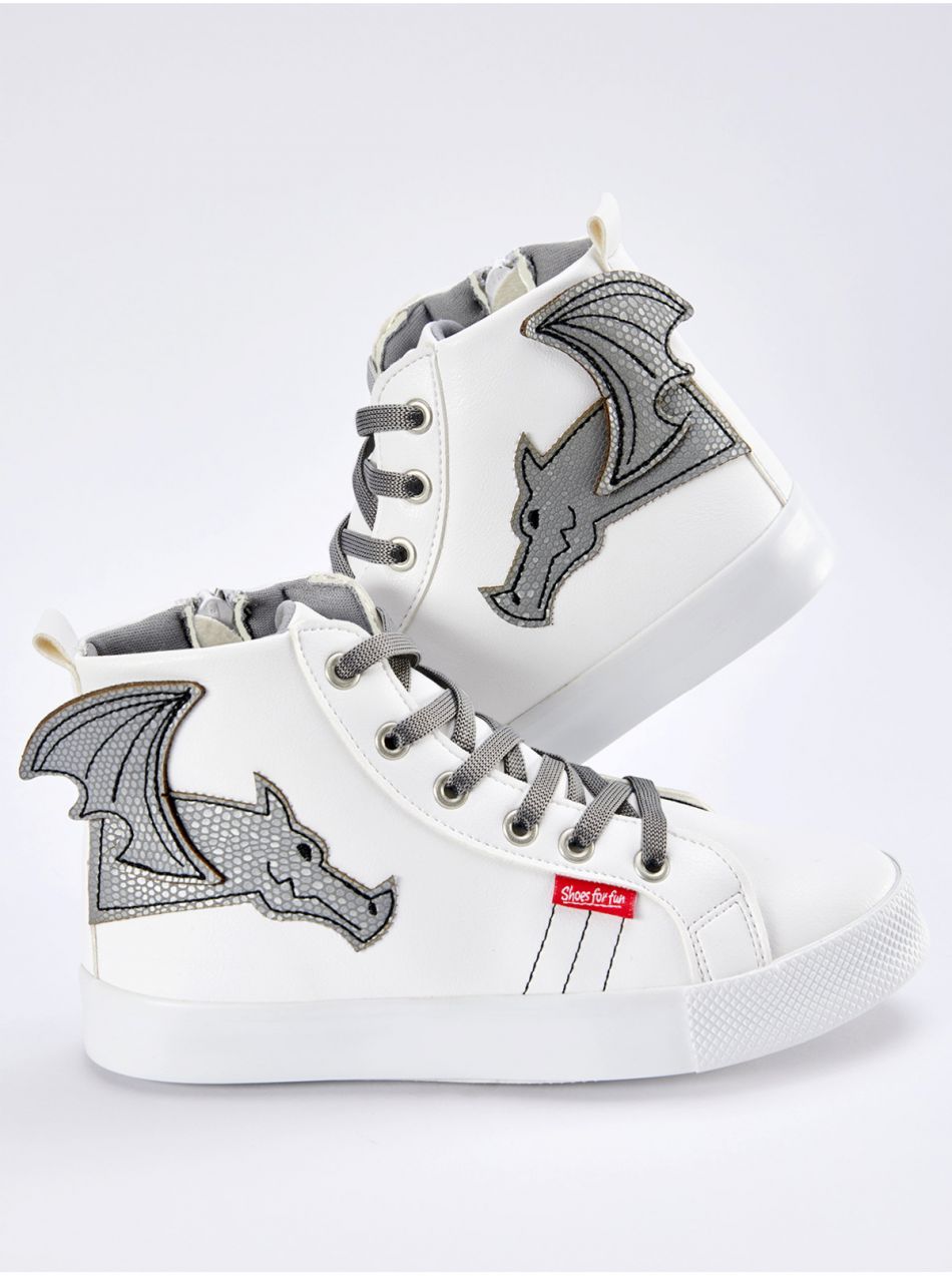 Denokids Dragon Boys Biele Tenisky