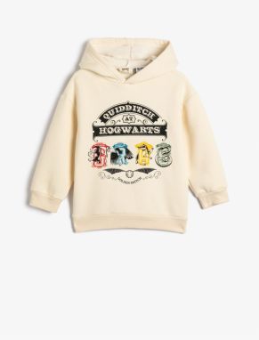 Koton Harry Potter s kapucňou licencované dlhé rukávy Raised