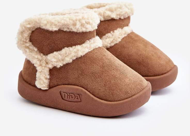 Children's Velcro Shoes Camel Unitia