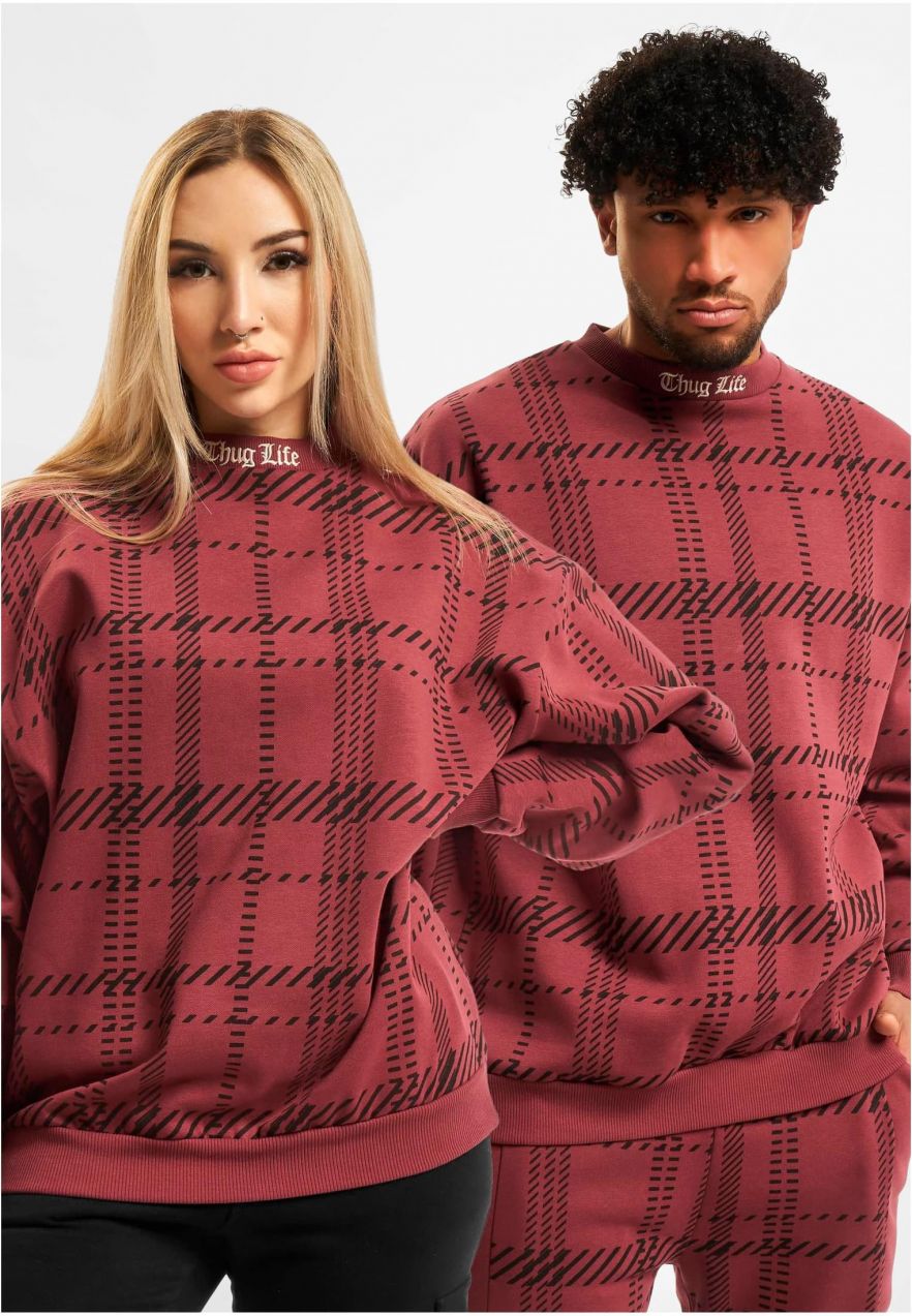Universal sweatshirt Thug Life Mosch - brown